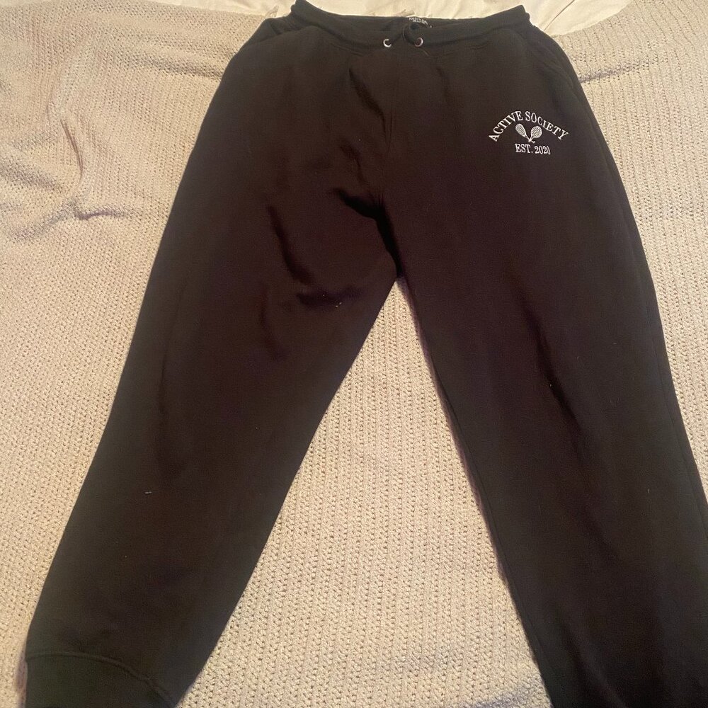 Large "Active Society" sweatpants from Nasty Gal